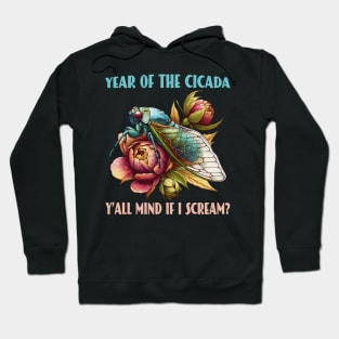 Cicadageddon Invasion Tour Year Of The Cicada Brood 2024 Hoodie